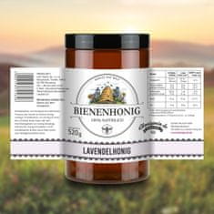 Ami Honey Med přírodní levandulový Pískohrabka 520 g