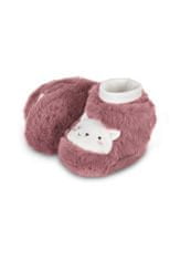 Sterntaler botičky plyšové, zimní, kočička, růžové 5102182, 20