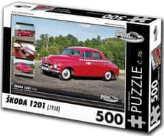 RETRO-AUTA© Puzzle Škoda 1201 (1958)