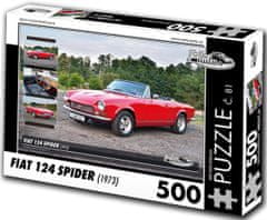 RETRO-AUTA© Puzzle Fiat 124 Spider (1973)