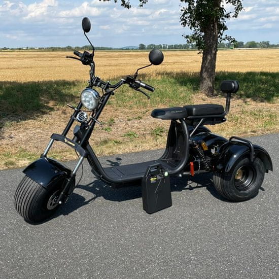 Leramotors Elektrokoloběžka Leramotors SCOOTERS C4 1000W 20amh - černá