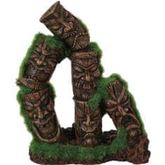 Zolux Dekorace do akvária TOTEM 3 se živými semínky mechu 10,2 x 6,3 x 13,9cm