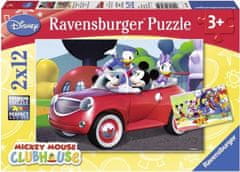 Ravensburger Puzzle Mickey Mouse s přáteli 2x12 dílků