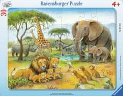 Ravensburger Puzzle Africká zvířata 30 dílků