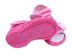 sarcia.eu Růžové sandály na suchý zip s mašlí LEMIGO 20 EU