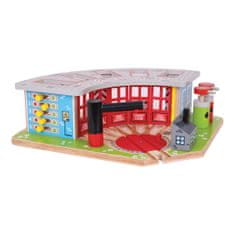 InnoVibe Bigjigs Rail Exkluzivní depo pro 5 vláčků