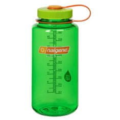 Nalgene Wide-Mouth Sustain 1000 ml, Clear/Red/NASA