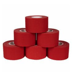 Kintex Sport Tape fixační tejp 3,8 cm x 10 m box 6 kusů - červená