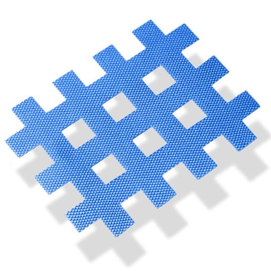 Kintex Cross tejp, modrá vel. A, 2,7 x 2 cm 90 ks