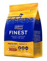 Fish4Dogs Granule malé pro dospělé psy Finest bílá ryba s bramborami 1,5 kg, 1+