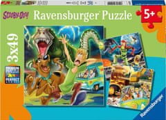 Ravensburger Puzzle Scooby Doo: 3 noční děsy 3x49 dílků