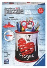 Ravensburger 3D puzzle stojan: Praha 54 dílků