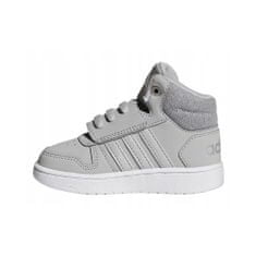 Adidas Boty šedé 20 EU Hoops Mid