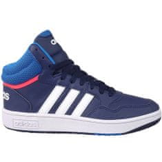 Adidas Boty basketbalové tmavomodré 39 1/3 EU Hoops Mid 30