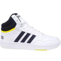 Adidas Boty basketbalové bílé 45 1/3 EU Hoops 30 Mid