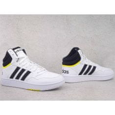 Adidas Boty basketbalové bílé 45 1/3 EU Hoops 30 Mid