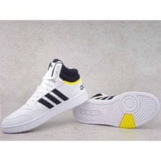 Adidas Boty basketbalové bílé 45 1/3 EU Hoops 30 Mid