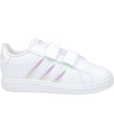 Adidas Boty bílé 25.5 EU Grand Court 20 CF