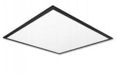 Berge LED panel černý 60 x 60cm - 50W - 4700Lm - neutrální bílá