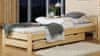 Dřevěná postel Niwa 90x200 + rošt ZDARMA (Barva dřeva: Borovice)