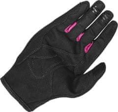 TXR Dámské rukavice na motorku Prime černo-růžové XS