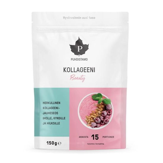 Puhdistamo Collagen Beauty 150 g - malina