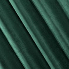 Eurofirany Záclona připravená na očka VILLA 140x250 Eurofirany tmavě zelený