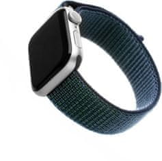 FIXED nylonový řemínek pro Apple Watch, 42/44mm, tmavě modrá