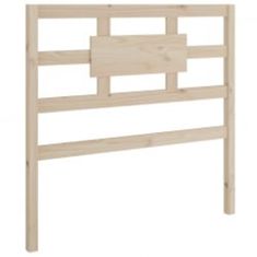 shumee Rám postele masivní dřevo 90 x 190 cm Single