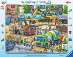 Ravensburger Puzzle Na staveništi 24 dílků
