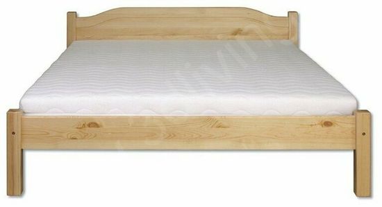 eoshop Dřevěná postel 120x200 LK106 (Barva dřeva: Ořech)