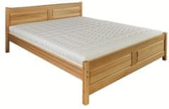 eoshop Dřevěná postel 140x200 buk LK109 (Barva dřeva: Buk přírodní)