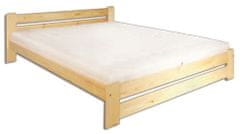 eoshop Dřevěná postel 180x200 LK118 (Barva dřeva: Dub)
