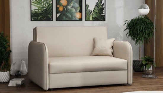 eoshop Rozkládací křeslo Vivian Loft II Mono béžová