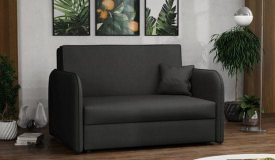 eoshop Rozkládací křeslo Vivian Loft II Mono černá