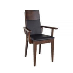 eoshop Čalouněná jídelní židle KT170, buk (Potah: Ekokůže, Barva dřeva: Lausane)