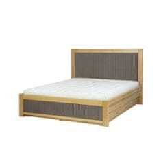 eoshop Čalouněná postel LK114/II BOX, 120x200, buk (Barva dřeva: Cherry)