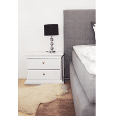 BPS-koupelny Noční stolek, bílá, PARIS 70301