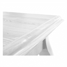 BPS-koupelny Jídelní stůl DA19, sosna bílá, 146x76 cm, VILAR