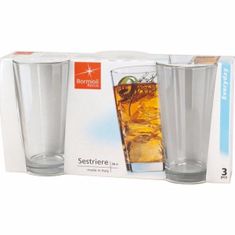 Bormioli Rocco Sada 3 univerzálních sklenic Sestriere 580 ml