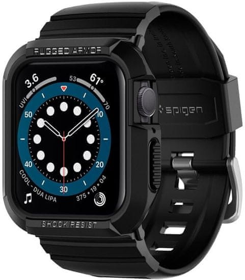 Spigen řemínek Rugged Armor Pro pro Apple Watch 6/SE/5/4 40 mm, černá