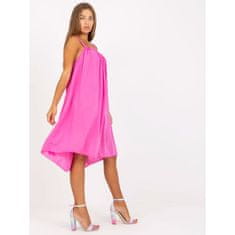 Och Bella Dámské šaty Polinne OCH BELLA růžové TW-SK-BI-81541.31_388800 S