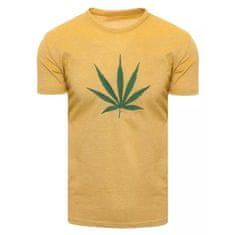 Dstreet Pánské tričko žluté rx4950 XXL