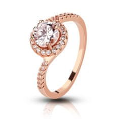 Emporial prsten Elegance 14k růžové zlato MA-M3622-ROSEGOLD Velikost: 5 (EU: 49-50)