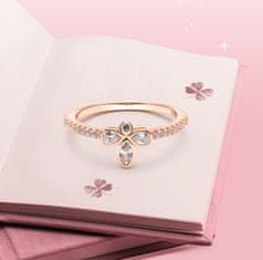 Emporial Royal Fashion prsten Čtyřlístek Rose gold 14k růžové zlato ATH-R15-ROSEGOLD Velikost: 8 (EU: 57-58)