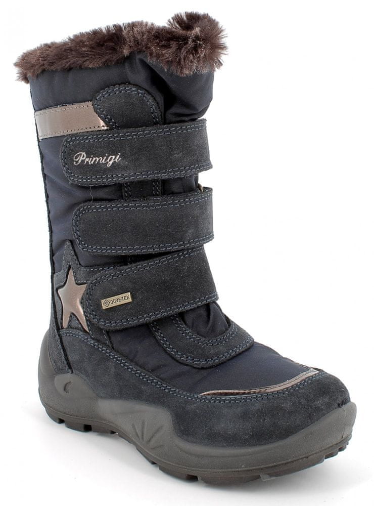 Primigi dívčí sněhule s Goretex membránou 2877700 tmavě modrá 32