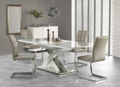 Halmar Rozkládací jídelní stůl Sandor 2, bílá / šedá