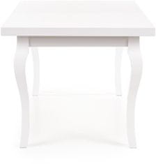 Halmar Rozkládací jídelní stůl Mozart 160/240cm, bílá