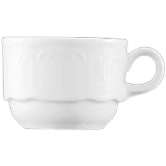 Lilien Hrnek na kávu stohovatelný 0,21 l, porcelán, Bellevue , 6x