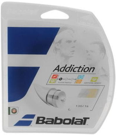 Babolat - Addiction Tennis String Set – Natural